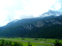Valley Waterfall Interlakken Switzerland