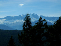 Highway Mountain Glacier View