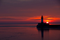 February Lake Superior Sunrise 2