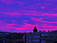 Duluth Skyline Winter Sunset