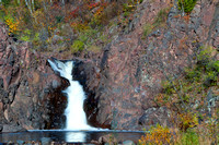 Lester River Falls in Fall 1